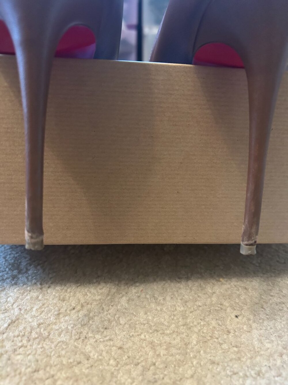 Christian Louboutin Hot Chick 100 Nappa Irise Pumps, Brown (Biscotto) Size 40.5 - Picture 8 of 16
